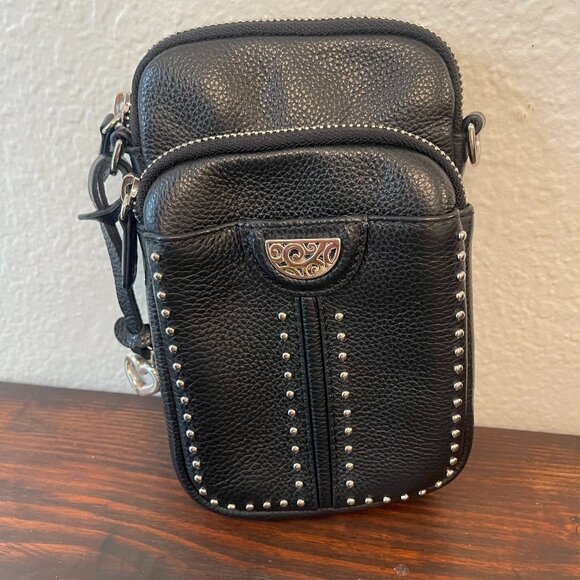 Brighton Handbags - Brighton Zak Mini Utility Bag - Black